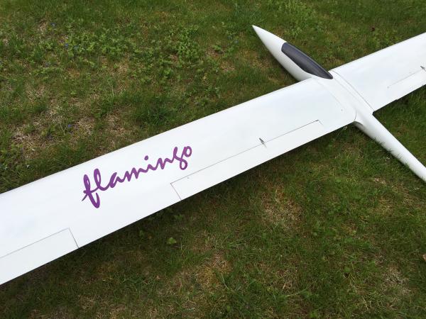 Bild "Modellflug:Flamingo-Schriftzug.jpg"